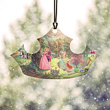 Thomas Kinkade Disney Shaped Acrylic Hanging Print - Sleeping Beauty