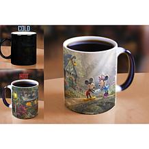 Thomas Kinkade Disney Sweetheart Bridge Heat-Sensitive Morphing Mug