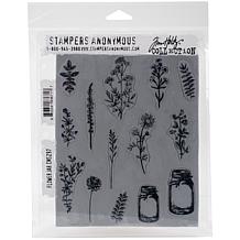 Tim Holtz-Cling Rubber Stamp Set- Warehouse District