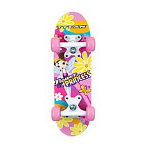 TITAN Flower Princess Pink 17" Complete Skateboard for Kids 5+