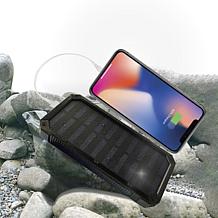 TKO 10,000 mAh Solar Charging Power Bank