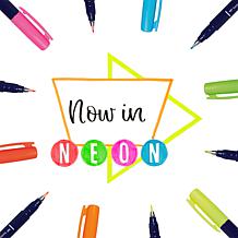 Tombow Fudenosuke Neon Brush Pens 6-pack