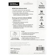 Tombow MONO Dots Adhesive Refill 3-pack