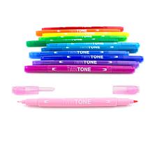Tombow TwinTone Dual Tip Markers 12-pack