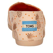 TOMS Pineapple-Print Classic Alpargata