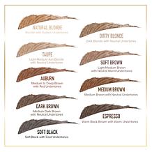 Too Faced Brow Wig Brush on Brow Gel