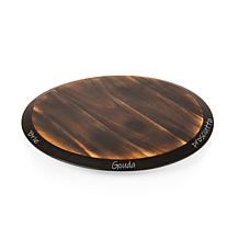 Toscana by Picnic Time Lazy Susan (Fire Acacia Wood)