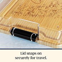 Totally Bamboo Flip, Serve & Store State-Themed Charcuterie Board