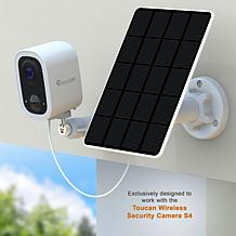 Toucan 2-pack 2K Wireless Cameras with 2 Solar Panels