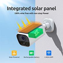 Toucan S5 Solar Wireless Security Camera with 2K Video and Alarm