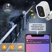 Toucan Wireless Security Camera S4 2-Pack with 2K Video & Night Vision