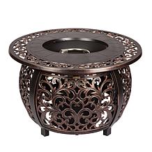 Toulon Aluminum Oval  LPG Fire Pit