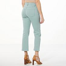 Tower Hill by Christie Brinkley Flare-Leg Ankle Jean