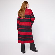 Tower Hill by Christie Brinkley Jacquard Boucle Cardigan