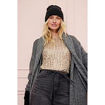 Tower Hill by Christie Brinkley Sequin Crew-Neck Top