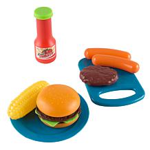 Toy Time BBQ Grill Kid's Play Kitchen Set