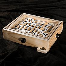 Toy Time Classic Wood Tabletop Labyrinth Maze Game
