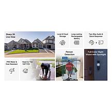 TP-Link Tapo Indoor/Outdoor 2K Video Doorbell & Security Cameras