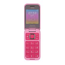 Tracfone HMD Barbie Flip Phone with 1,200 Talk & Text 365-Day Plan