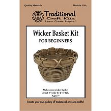 Traditional Craft Kits Beginner Basket Kit - Complete Set