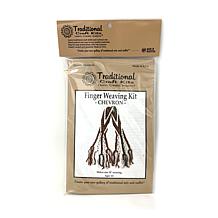 Traditional Craft Kits Finger Weaving Kit - Chevron Design
