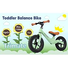 Trimate Toddler Balance Bike - No Pedal Sport Bike, Green