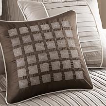 Trinity 7-Piece Comforter Set - Cal King/Taupe