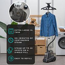 True & Tidy Heavy Duty Industrial Garment Steamer 3L 1800W