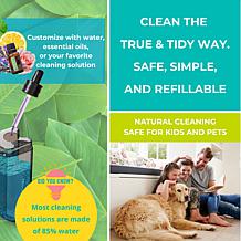 True & Tidy SPRAY-360 Clean Everywhere Spray Mop Kit