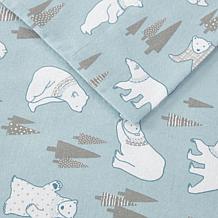 True North by Sleep Philosophy 100% Cotton Flannel King Sheet Set