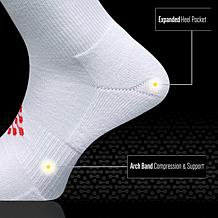 TrueEnergy 4 Pairs Over-the-Calf Infrared Socks