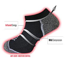 TrueEnergy 6 Pairs Infrared Ankle Socks