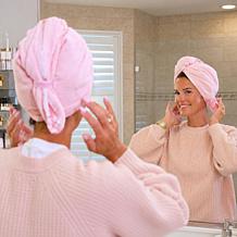 TruRitual Dual-Sided Hair Towel 2-pack