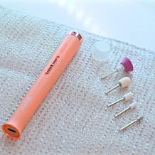 TruRitual Rechargeable Electric Nail File Kit with Tips