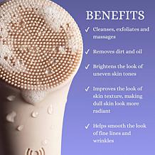 TruRitual Sonic Silicone Cleansing Brush with Heat