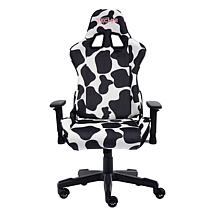 TS85 COW Print LUXX Series Gaming Chair