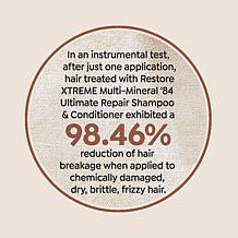 Tweak'd by Nature RestoreXTREME Ultimate Repair Shampoo & Conditioner