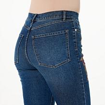 TWRHLL by Christie Brinkley Floral Print Jean