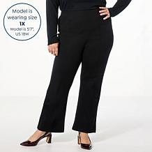 TWRHLL by Christie Brinkley Kick Flare Pull-On Crop Pant