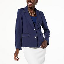 TWRHLL by Christie Brinkley Knit Blazer