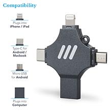 Ultimate Backup 256GB 4-in-1 Backup Device with Anti-Virus