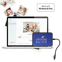Ultimate Backup 500GB SSD Backup Solution with Antivirus