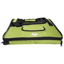 Ultra-Lock Collapsible Travel Folding Pet Car Seat Carrier