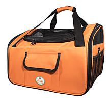 Ultra-Lock Collapsible Travel Folding Pet Car Seat Carrier