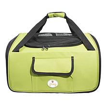 Ultra-Lock Collapsible Travel Folding Pet Car Seat Carrier