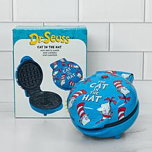 Uncanny Brands Cat in the Hat Mini Waffle Maker
