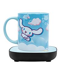 Uncanny Brands Cinnamoroll Coffee Mug with Electric Mug Warmer