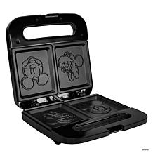 Uncanny Brands Disney Mickey and Minnie Mouse Sandwich Maker