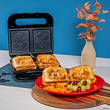 Uncanny Brands Disney Mickey and Minnie Mouse Sandwich Maker