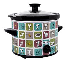 Uncanny Brands Peanuts Snoopy & Woodstock 2-Quart Slow Cooker
